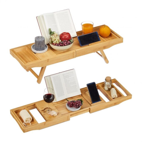 Badewannenablage & Serviertablett 2-in-1