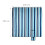 Picknickdecke 200 x 200 cm gestreift 4