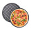 2 Stk. runde Pizzableche 1