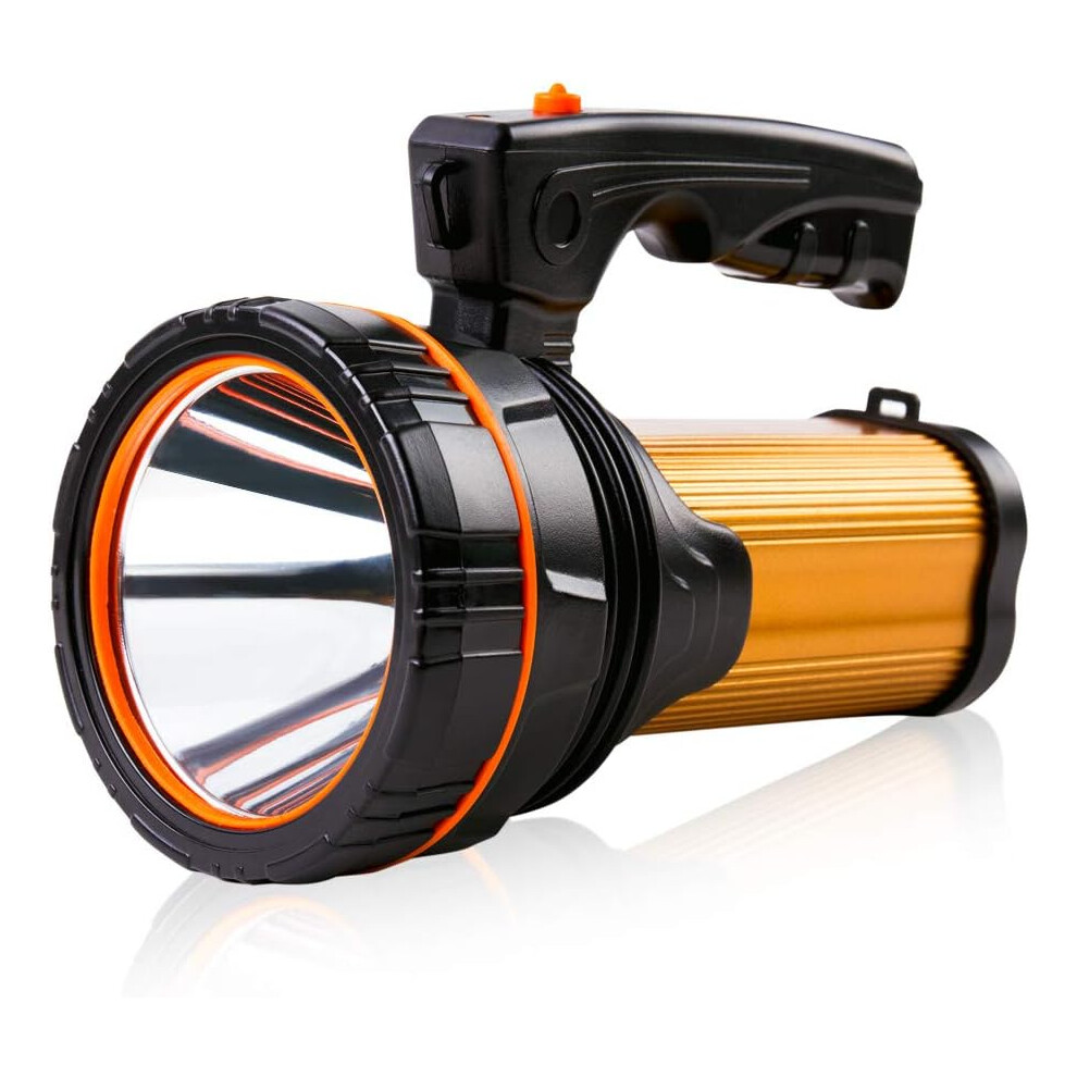 MAYTHANK LED Torch Super Bright Rechargeable Big Capacity10000ma Long Lasting, Powerful High Powered Spotlight Flashlight Long Range