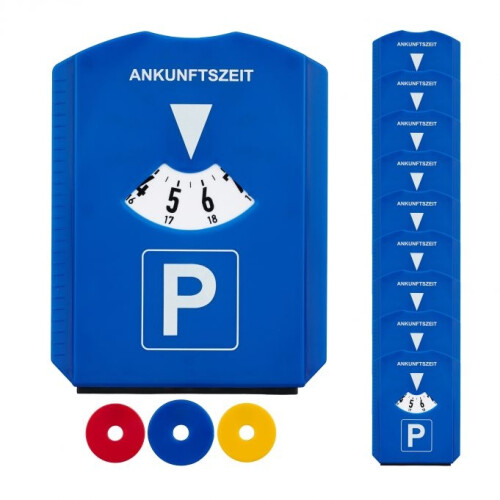 10er Pack Parkscheiben mit Eiskratzer