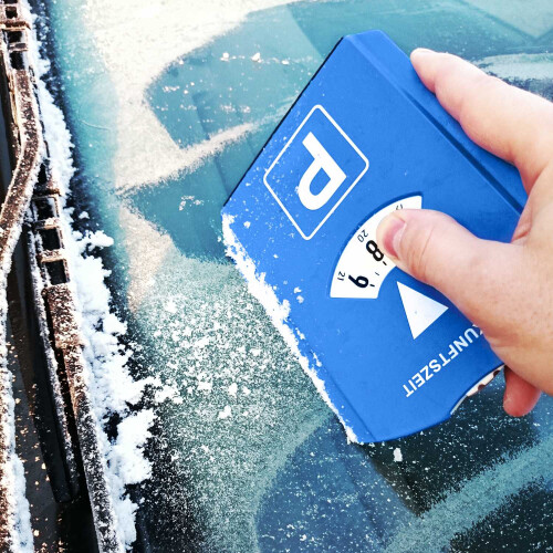 10er Pack Parkscheiben mit Eiskratzer 2