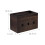 Kabelbox Bambus Dunkelbraun 4