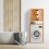 Waschmaschinenschrank aus Bambus 3