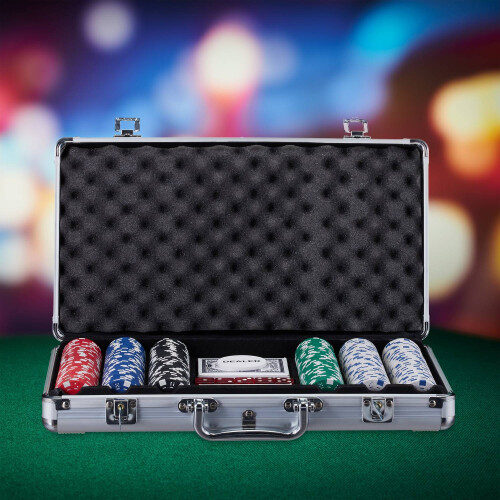Pokertasche mit 300 Chips 1