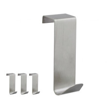 Türhaken aus Edelstahl - 4 Stück