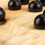 Solitaire-Spiel aus Holz 7