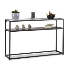 Konsolentisch Glas Metall