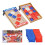 Jeu de lancer 2 en 1 cornhole et trois d'affilée 1