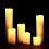 Zestaw 6 woskowych lamp blokowych LED 1
