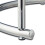 Runder Beistelltisch in Silber 5