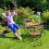 Natur Gartenstuhl im 4er Set 3