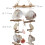 Carillon éolien en bois flotté avec coquillages 5