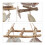 Carillon éolien en bois flotté avec coquillages 7