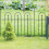 Gartenzaun Metall 4er Set 2