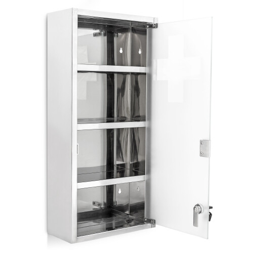 Medikamentenschrank aus Edelstahl 2