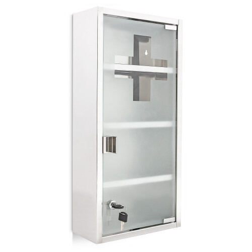 Medikamentenschrank aus Edelstahl 1