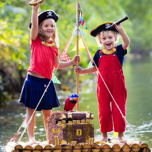 Pirates with gold coins 2