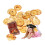 Pirates with gold coins 9