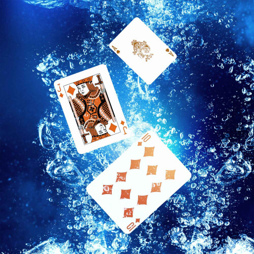 Wasserdichte Pokerkarten aus Plastik 2