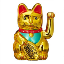 Maneki Neko Winkekatze 16 cm