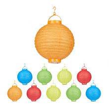 Bunte LED Laternen 10 Stk