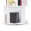 Drehbares Bücherregal mit 12 Fächern 6