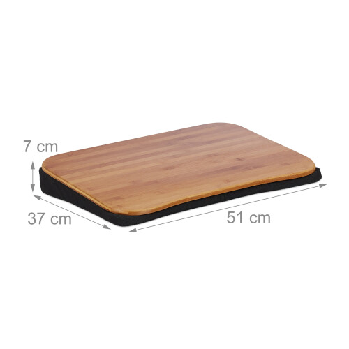 Almohada para portátil de bambú 1