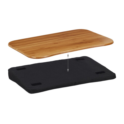 Almohada para portátil de bambú 2