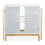White base cabinet 7