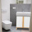 White base cabinet 6