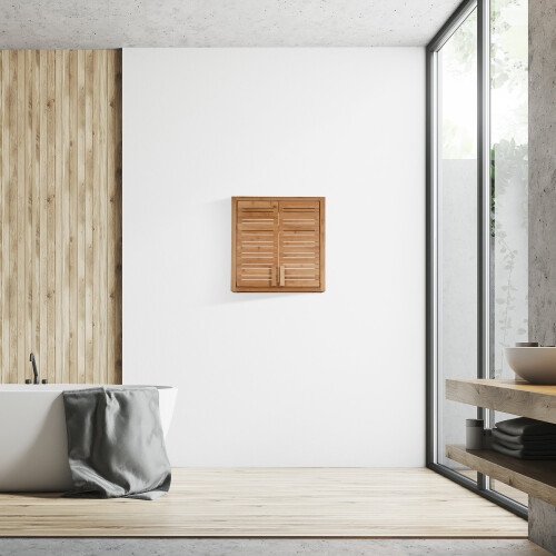 Bambus-Wandschrank 1