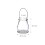 Windlichtglas 12er Set 4