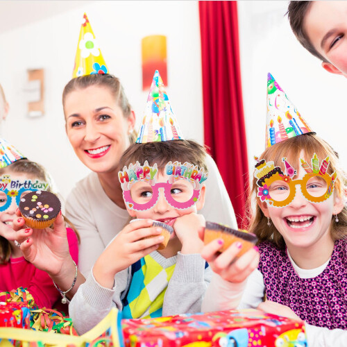 Partygläser "Happy Birthday" 6er Set 2