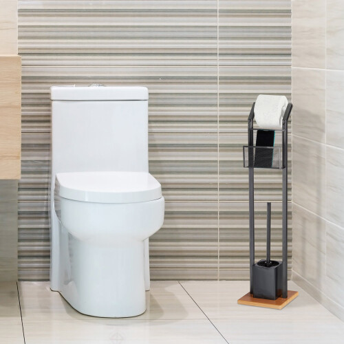 Toilettensitz mit Ablage 2