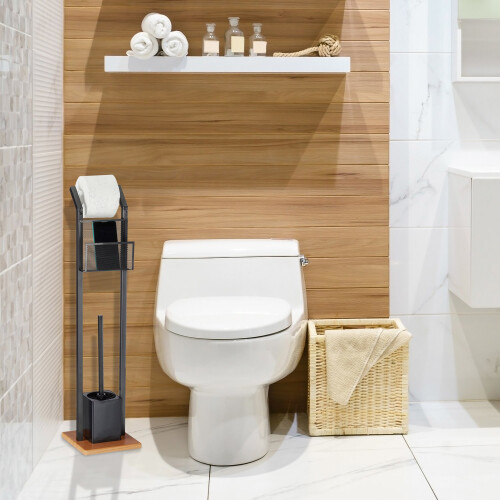 Toilettensitz mit Ablage 1