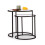 Couchtisch aus Glas, 2er-Set 1