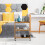 Serving trolley bamboo 5