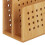 Dokumentenhalter Bambus 2 Fächer 6