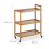 Serving trolley bamboo 4