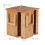 Drehbare Teebox aus Bambus 4