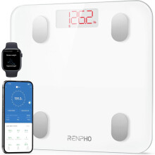 RENPHO Smart Scales for Body Weight, Digital Weighing Scales with High Precision Sensors, Bathroom Scales with App for 13 Body Composition Analyzer