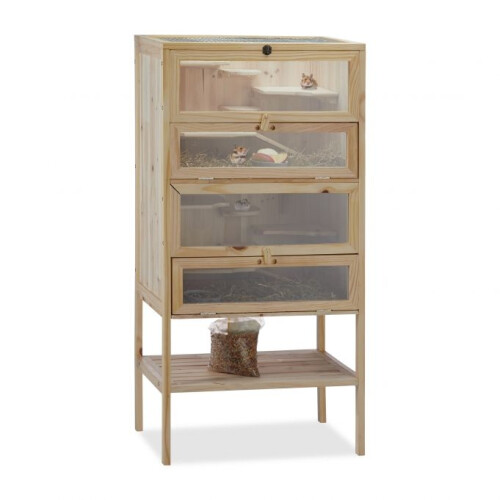 Hamsterkäfig aus Holz