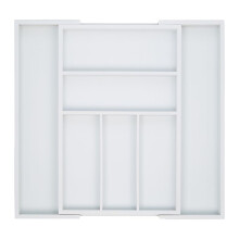 Range-couverts en bambou blanc