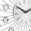 Wanduhr XL mit Glitzer 6