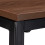 Beistelltisch aus Holz mit Metallfuß 6
