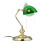 Bankerlampe mit grünem Glasschirm 6