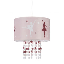 Hängeleuchte in Rosa