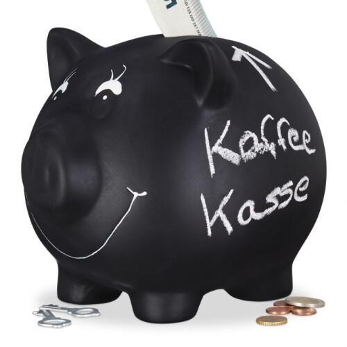 Sparschwein zum Beschriften