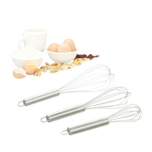 Schneebesen-Set aus Edelstahl